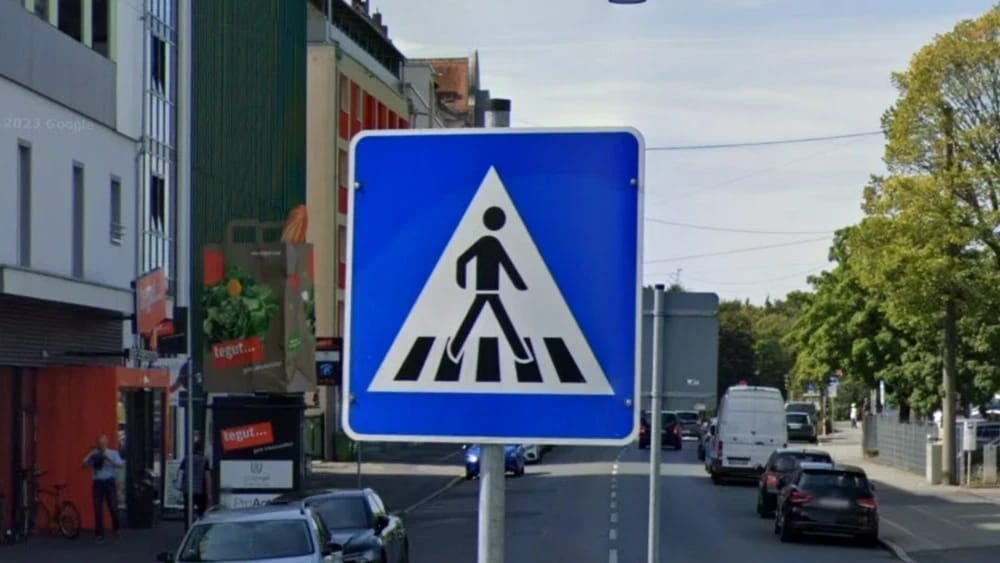 Pedestrian Sign