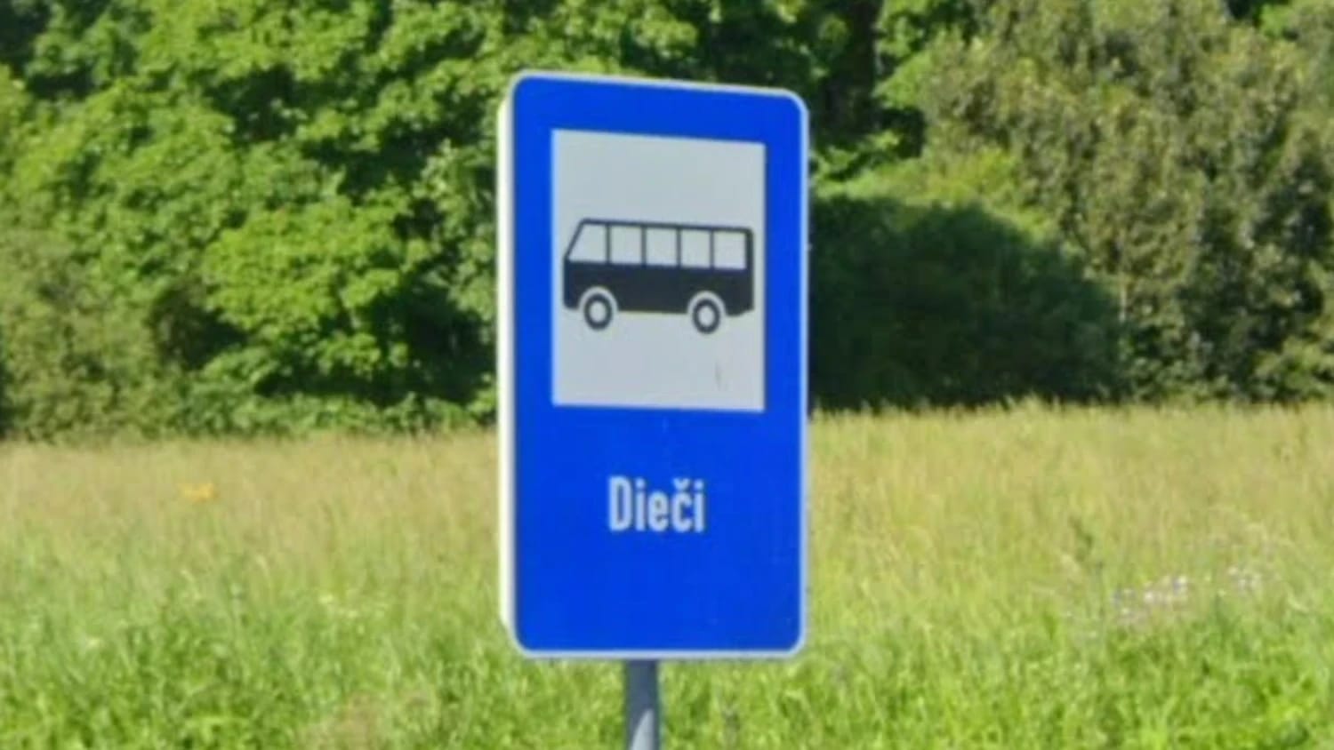 Bus Stop Sign